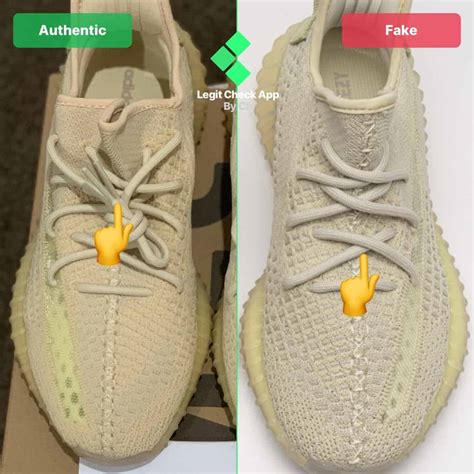 fake vs real yeezy 350